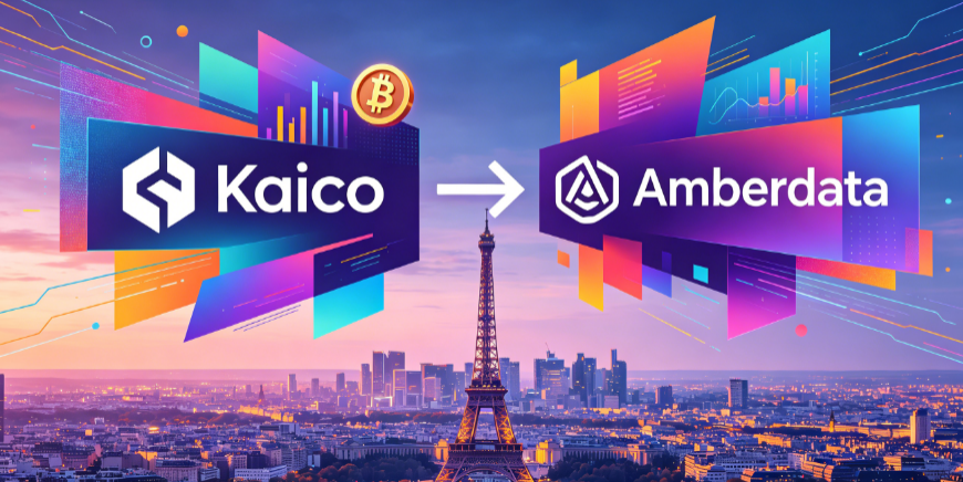 第五笔收购落地，Kaiko并购Amberdata筑牢加密数据龙头地位