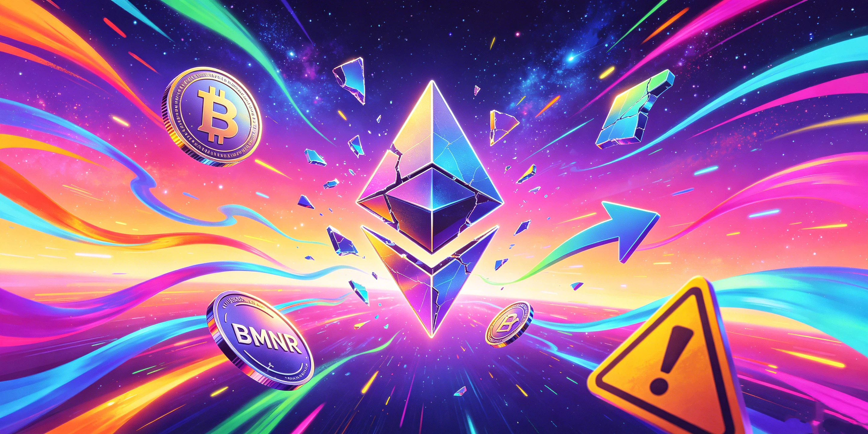 ETH价格持续走弱，BMNR会崩盘吗？深度分析其以太坊储备与转型风险