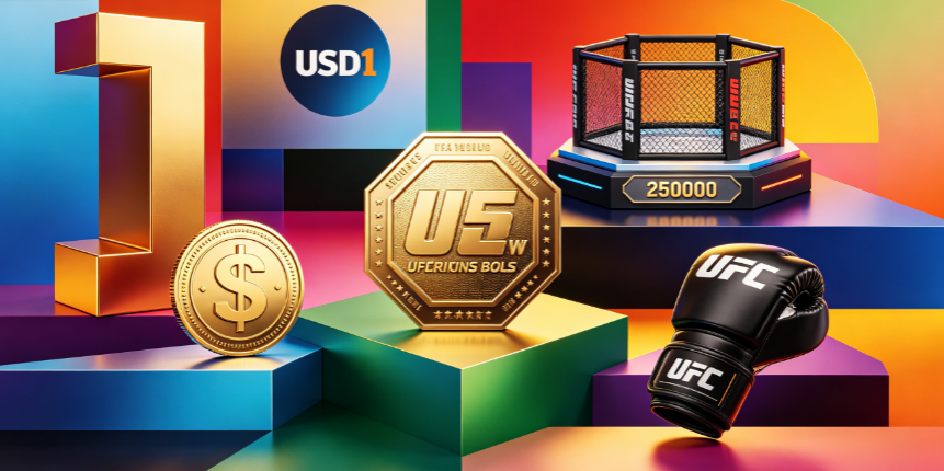 自由世界金融公司以USD1稳定币设立25万美元UFC奖金池