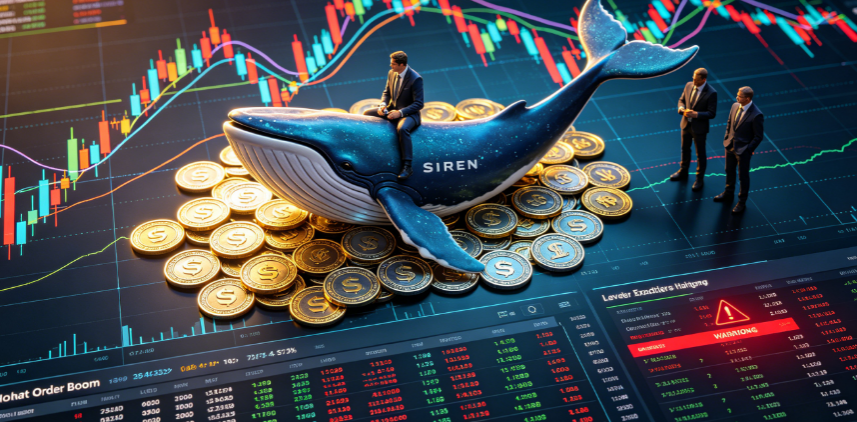 SIREN暴跌超90%：巨鲸抛售6.7亿枚代币，2570万USDT转入交易所