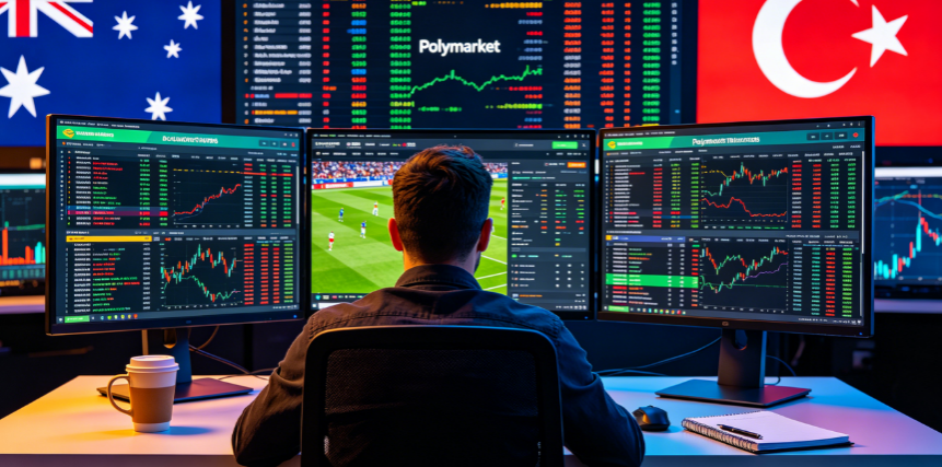 世界杯澳大利亚爆冷击败土耳其，Polymarket交易员获利超500万美元
