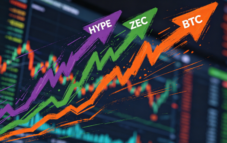 和平协议官宣后HYPE、ZEC暴涨，BTC触及12日新高