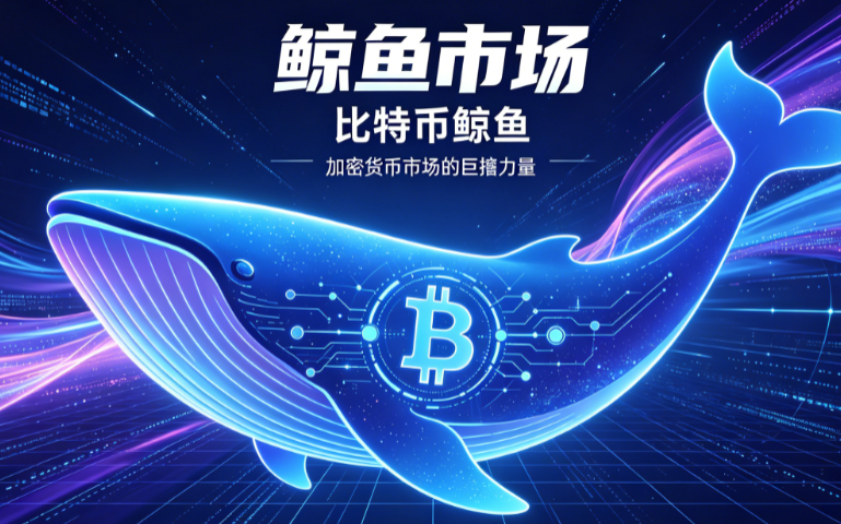 什么是鲸鱼市场？比特币巨鲸概念完整讲解