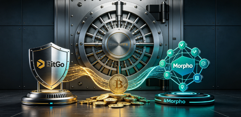 BitGo推出机构级DeFi金库，Morpho成为首家合作方