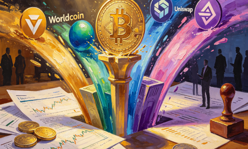 加密市场概览：比特币突破61,000美元——Worldcoin和Uniswap领涨