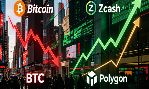 加密市场概览：比特币跌破63,000美元——Zcash和Polygon继续上涨