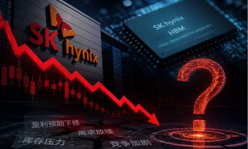 海力士暴跌原因：盈利预期被下修，还值高弹性估值吗？