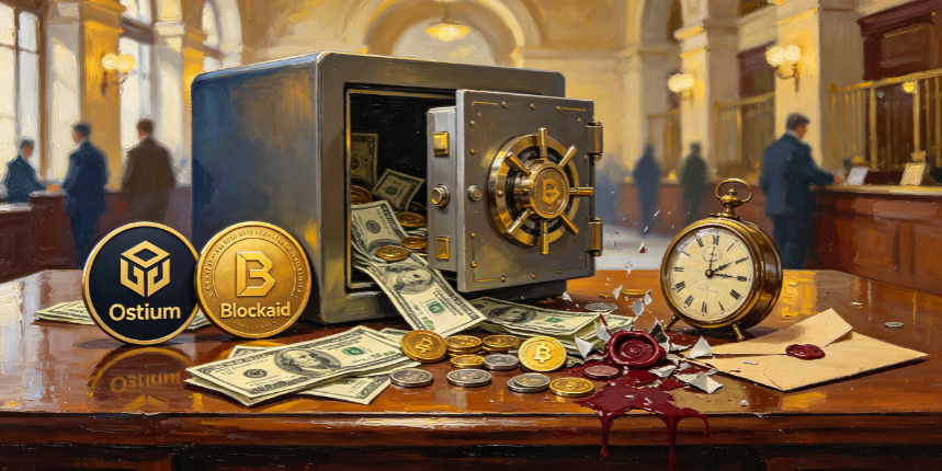 Blockaid披露Ostium遭遇1800万美元攻击，平台紧急暂停全部交易