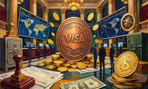 Visa推出Open USD稳定币企业平台，Circle迎来强劲竞品