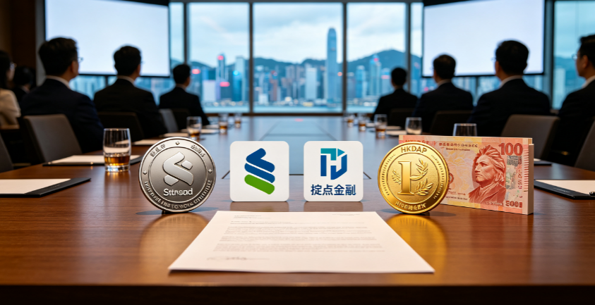 当地媒体报道:渣打参投的碇点金融即将推出港元稳定币HKDAP