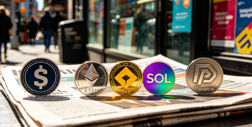 标普联合Pantera推出数字资产指数，ETH、BNB、SOL位列权重前三