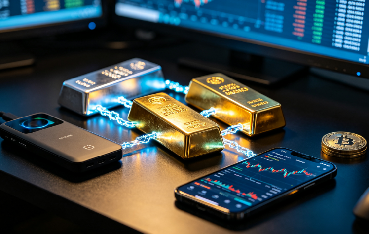 什么是代币化黄金与白银？一文了解数字资产形态下的贵金属表示方式
