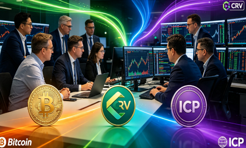 加密市场概览：比特币因机构抛售而走软–CRV、ICP表现优于大盘