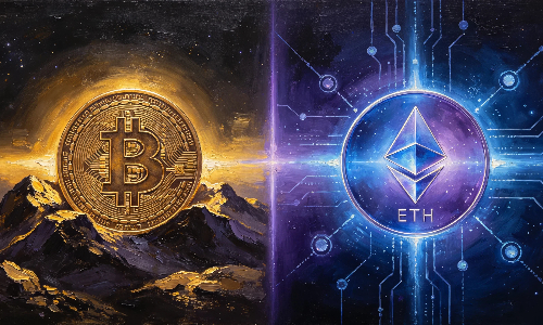比特币和以太币有什么区别？两者内核差异与用途解析