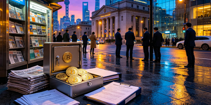 一家市值1200万美元的上海保险公司刚刚收到了2380枚Bitcoin作为股票