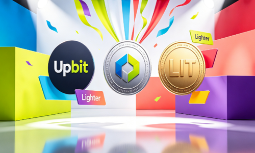 Upbit上线Lighter项目LIT韩元交易市场