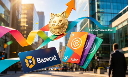 Basecat股价飙升，Aster新增3张永续卡