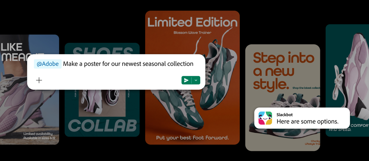 Adobe将多款AI与创意工具接入Slack
