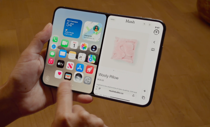 苹果秋季发布会推出折叠屏iPhone与AI手表功能