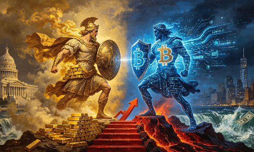 黄金 vs 比特币：债市收益率攀升压制金价，谁才是真正的避险之王？
