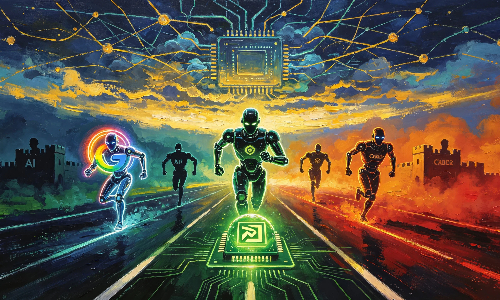 AI正在拆散“七巨头”：Google、NVIDIA领跑，哪些AI股票正在掉队？