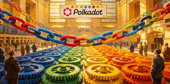 Polkadot的弹性扩展能力允许一条链同时在多个核心上运行