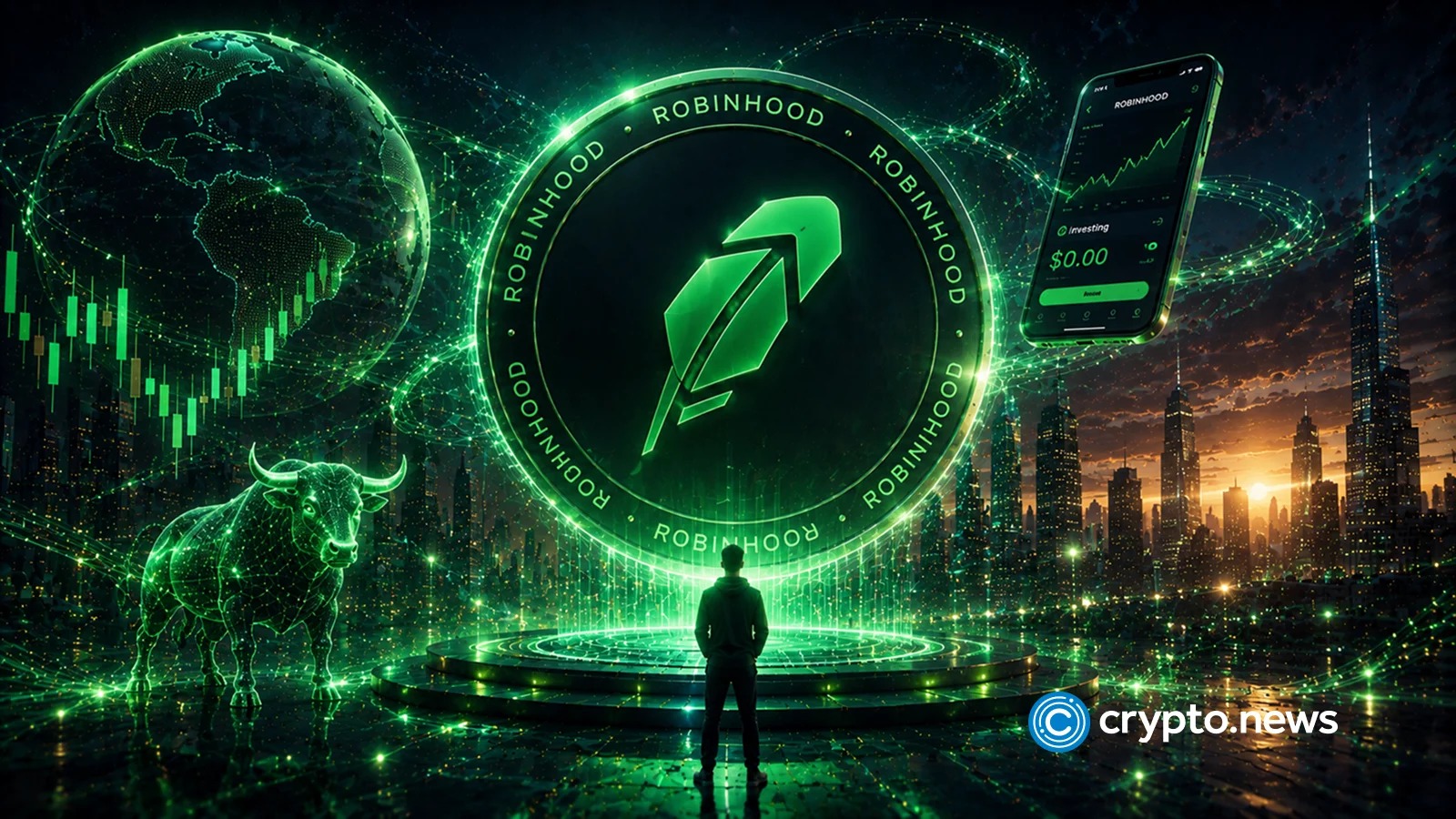 Robinhood计划向美国交易者推出最高10倍杠杆加密永续合约