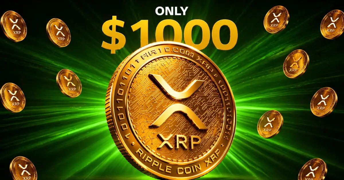 XRP新闻：巴西合作遇“荒谬”式下跌，$1,000 预测失去吸引力