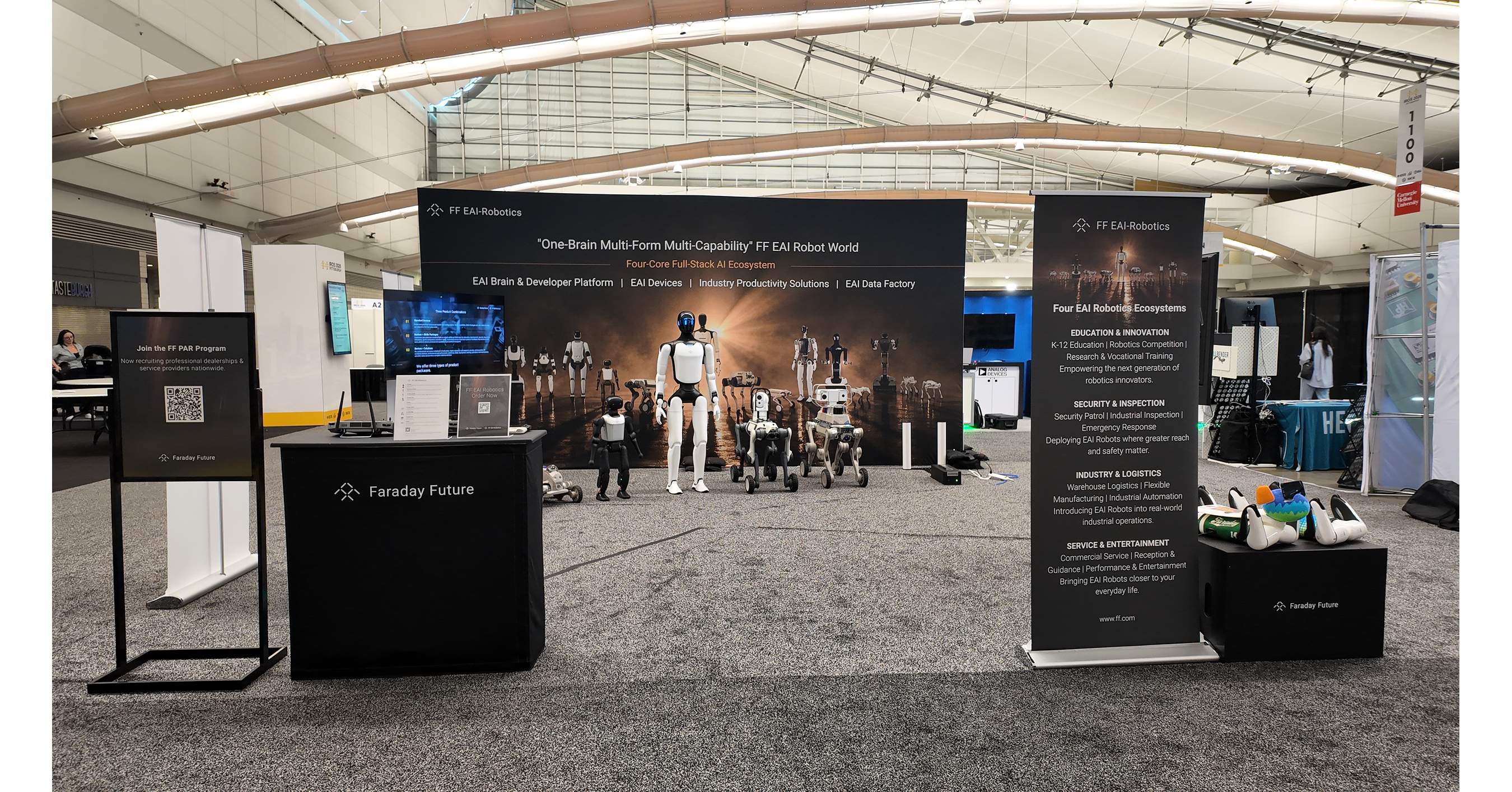 FF EAI Robotics Ecosystem称其在IROS 2026展示FFAI机器人业务的EAI Robotics World 2.0