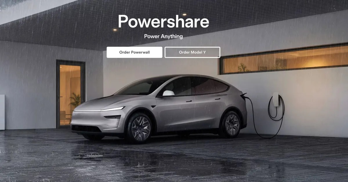 特斯拉Model 3和Model Y终于可以为家庭供电