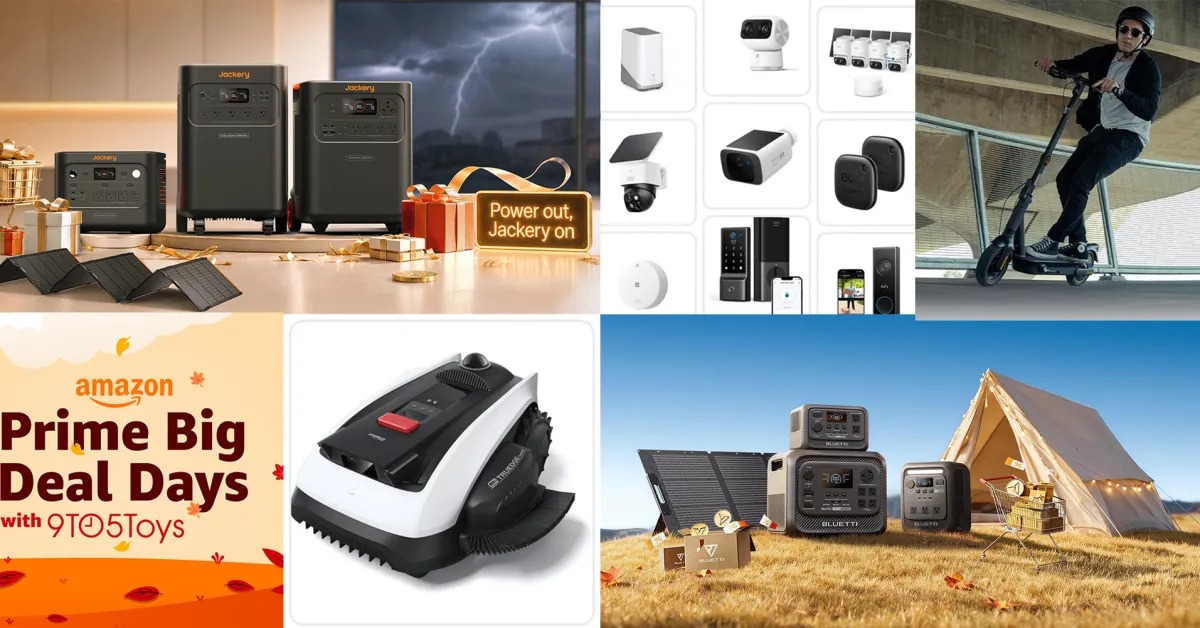 Prime Day 第二天绿色优惠：Jackery、Bluetti 便携电源新低价，Anker 安防设备最高五折，ECOVACS 等