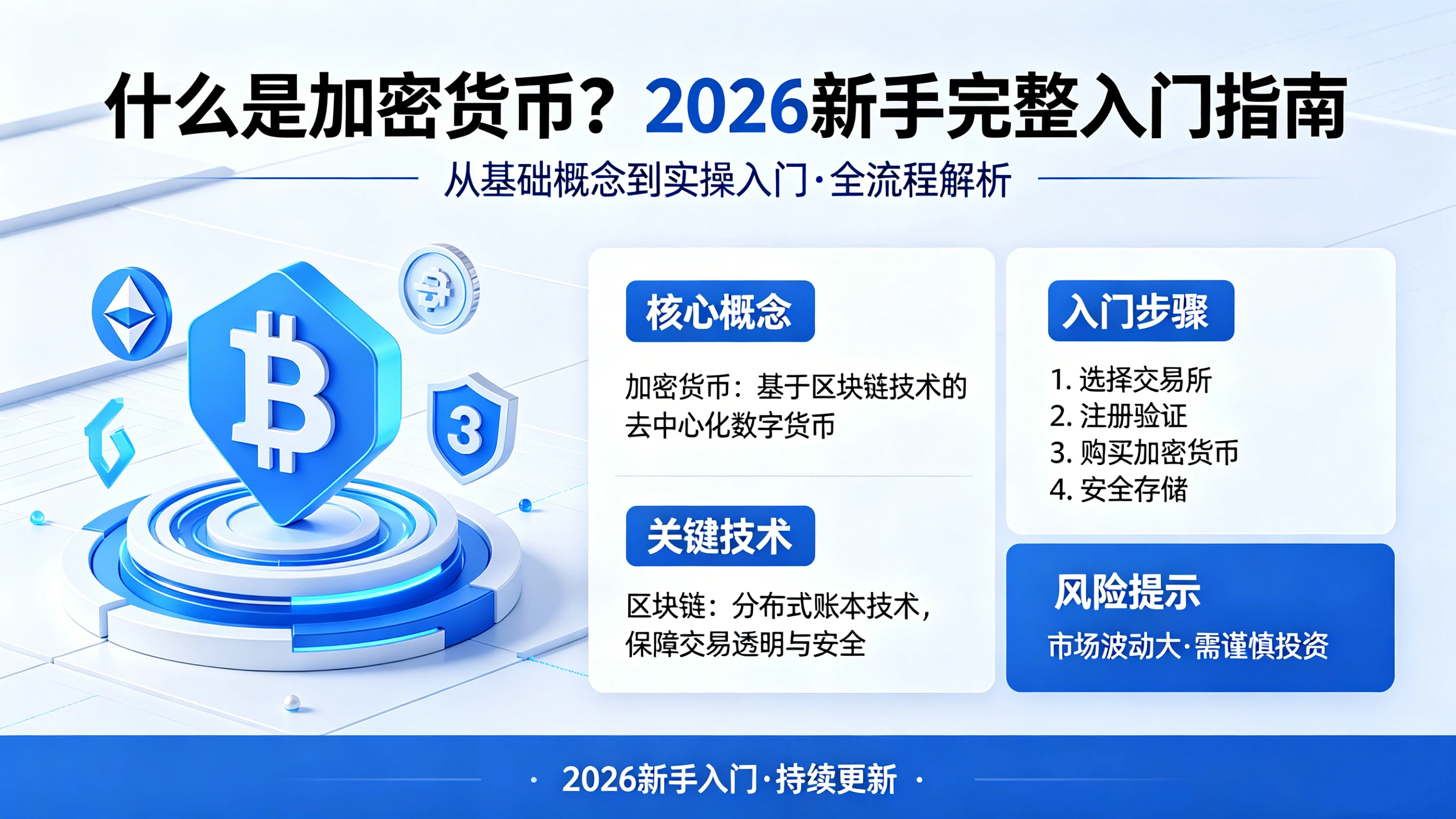 什么是加密货币？2026新手完整入门指南