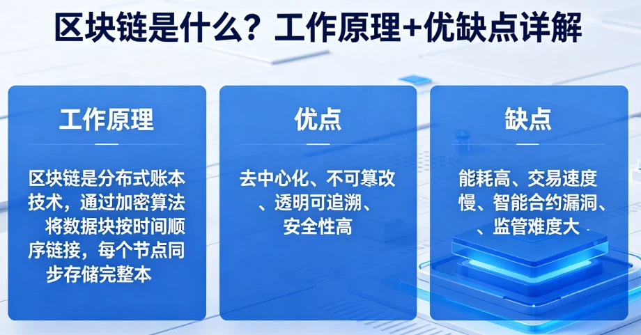 区块链是什么?工作原理+优缺点详解