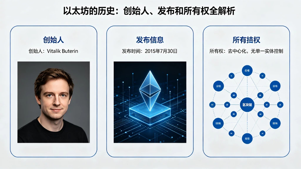 以太坊的历史：创始人、发布和所有权全解析