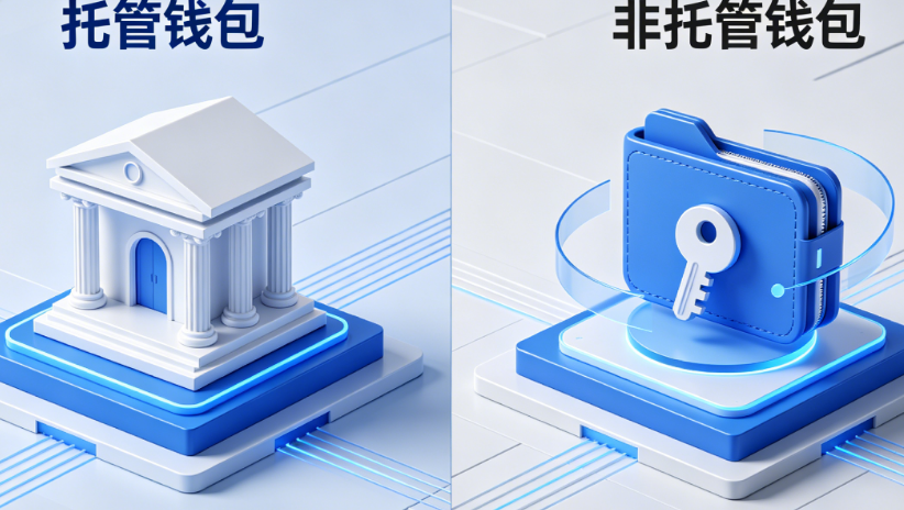 托管vs非托管钱包：加密钱包核心区别详解