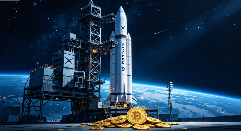 SpaceX持有价值1.2亿美元的比特币