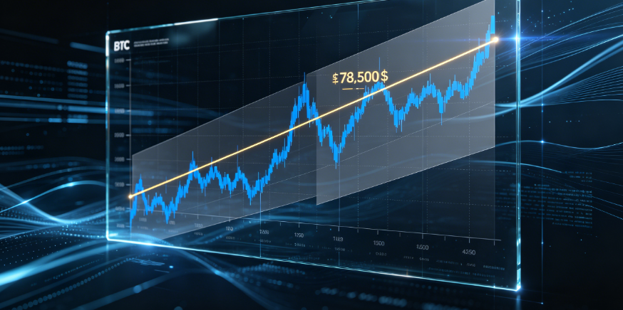 Glassnode：BTC重夺78,300美元均线，盘整或需数周之久