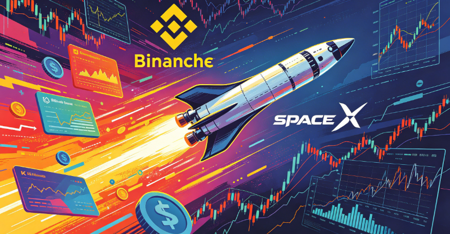 Binance推出SpaceX上市前期货，衍生品赛道竞争白热化