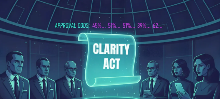 CLARITY法案参议院修订程序与稳定币收益争议仍是主要阻力
