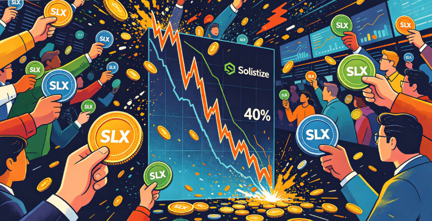 Solstice代币在上线首日暴跌超过40%，空投接收者纷纷抛售SLX