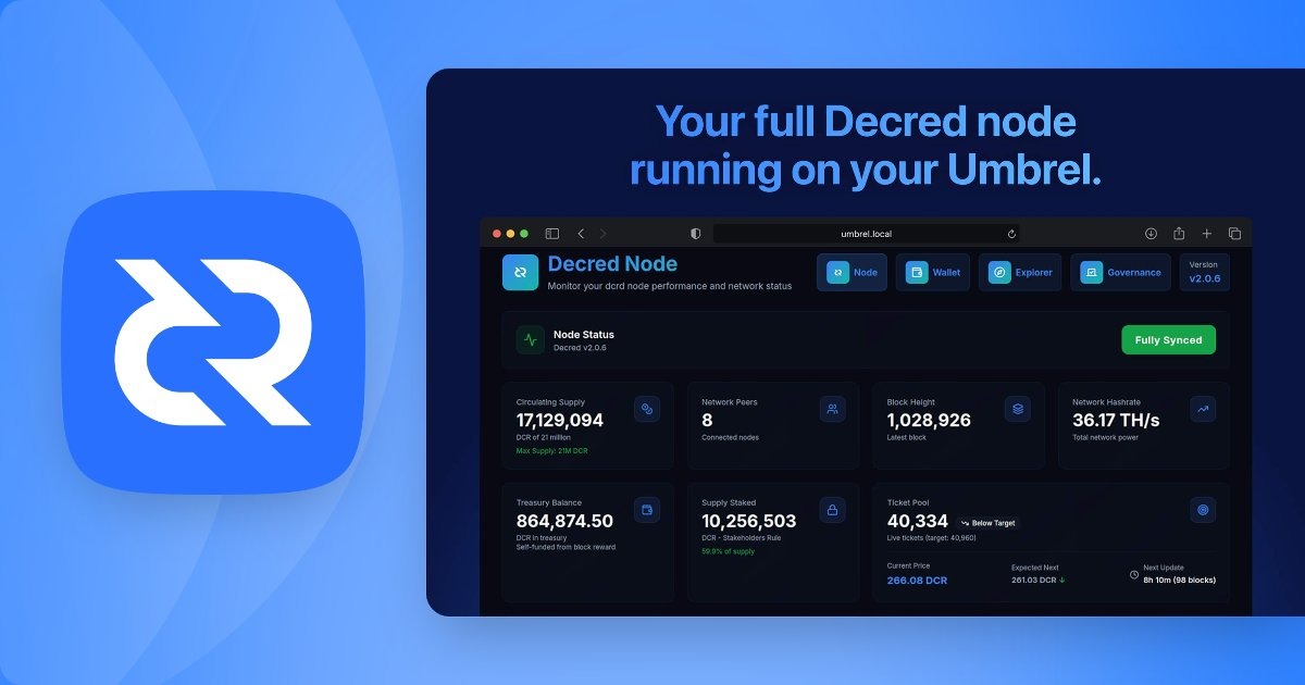什么是Decred(DCR)？全面理解混合共识机制、治理模型与链上自治结构
