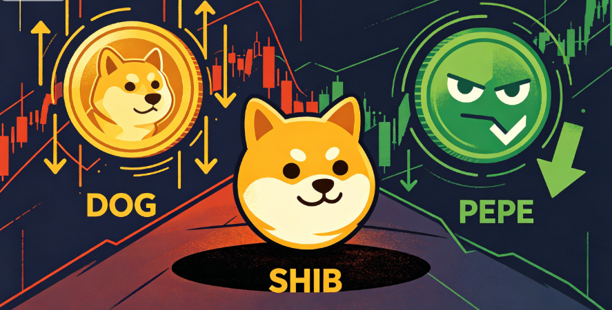 山寨币价格预测：DOGE承压，SHIB面临更深回调风险，PEPE预示进一步下跌