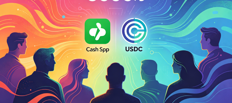 Cash App分阶段对 6,000万用户开放USDC支付