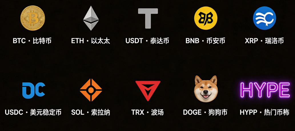 2026最值得推荐的加密货币：2026虚拟货币前十排行榜