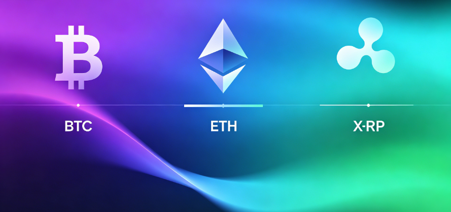 前3名价格预测：比特币、以太坊、瑞波币 – BTC下滑趋向跌破，ETH挣扎，XRP失去动力