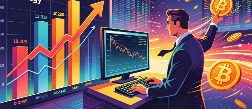 三大指数齐创新高，Strategy2022年以来首次抛售比特币
